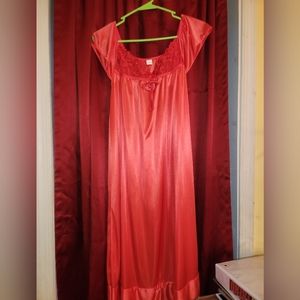 Red nightgown